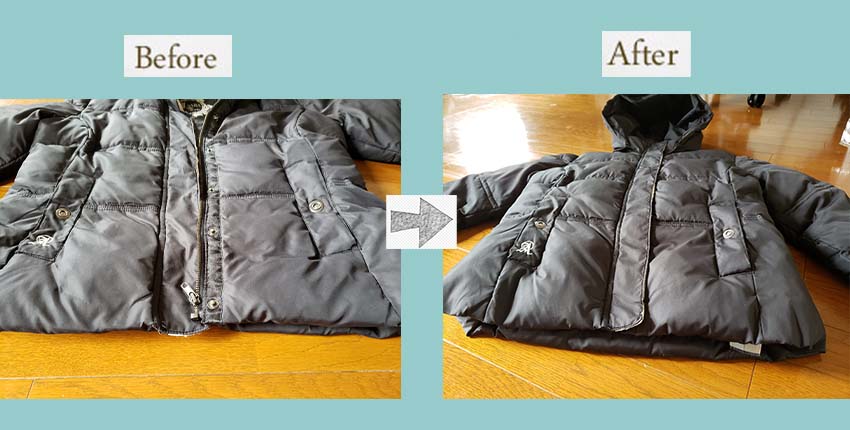 ダウン キレイナ